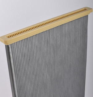 Handte flat filter element
